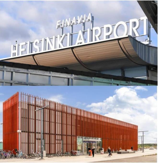 New Studio Pastel Near Helsinki Airport In Kivistoe Vantaa Exterior photo